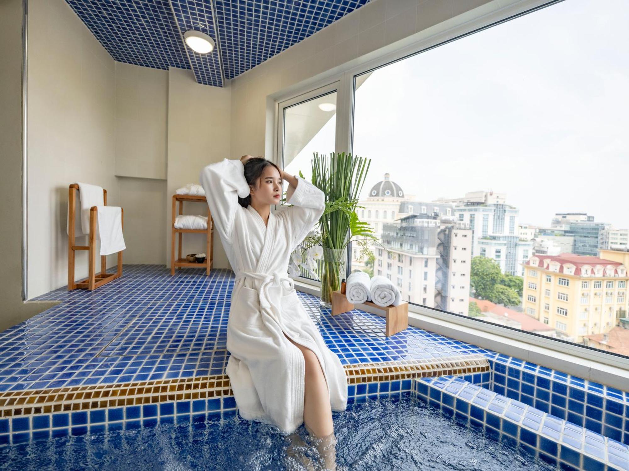 De Syloia Hotel Hanoi Exteriör bild